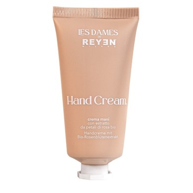 Handcreme mit Bio-Rosenblüten