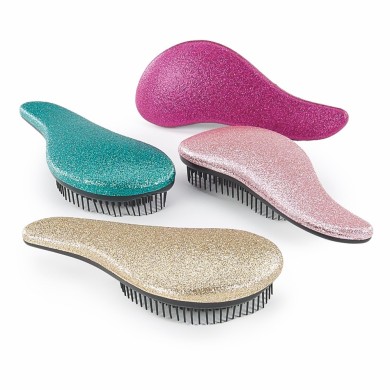 Set mit 24 Stk Mini-Glitzerbürsten